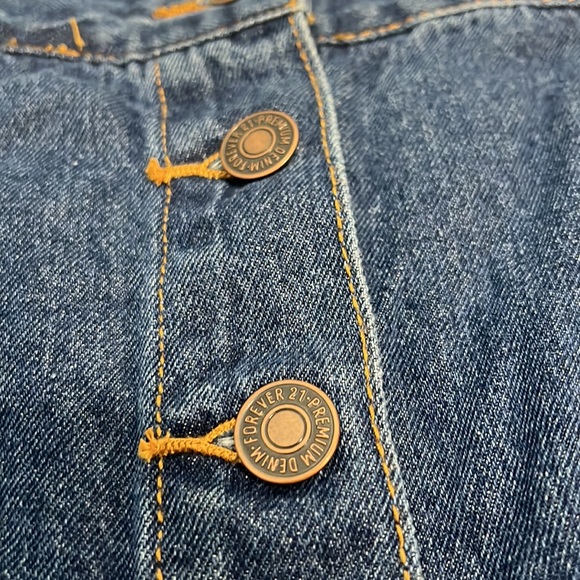 β’ Forever 21 Denim Blue Skirt New With Tags - Picture 11 of 11